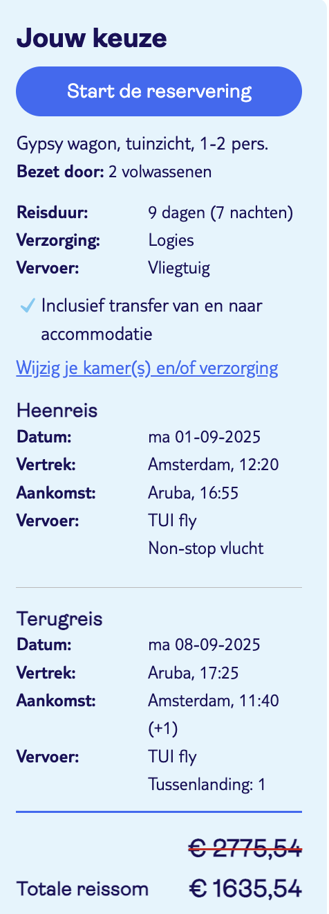 Partner Link tui_nl_packages_affiliate
