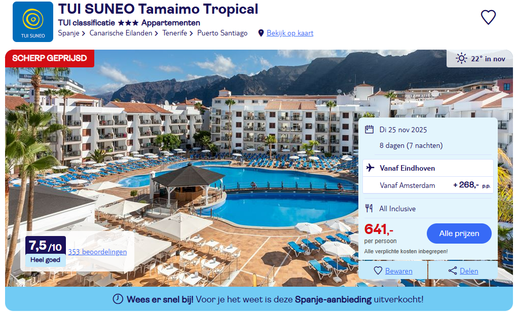 Partner Link tui_nl_packages_affiliate