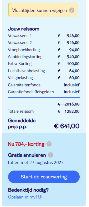 Partner Link tui_nl_packages_affiliate