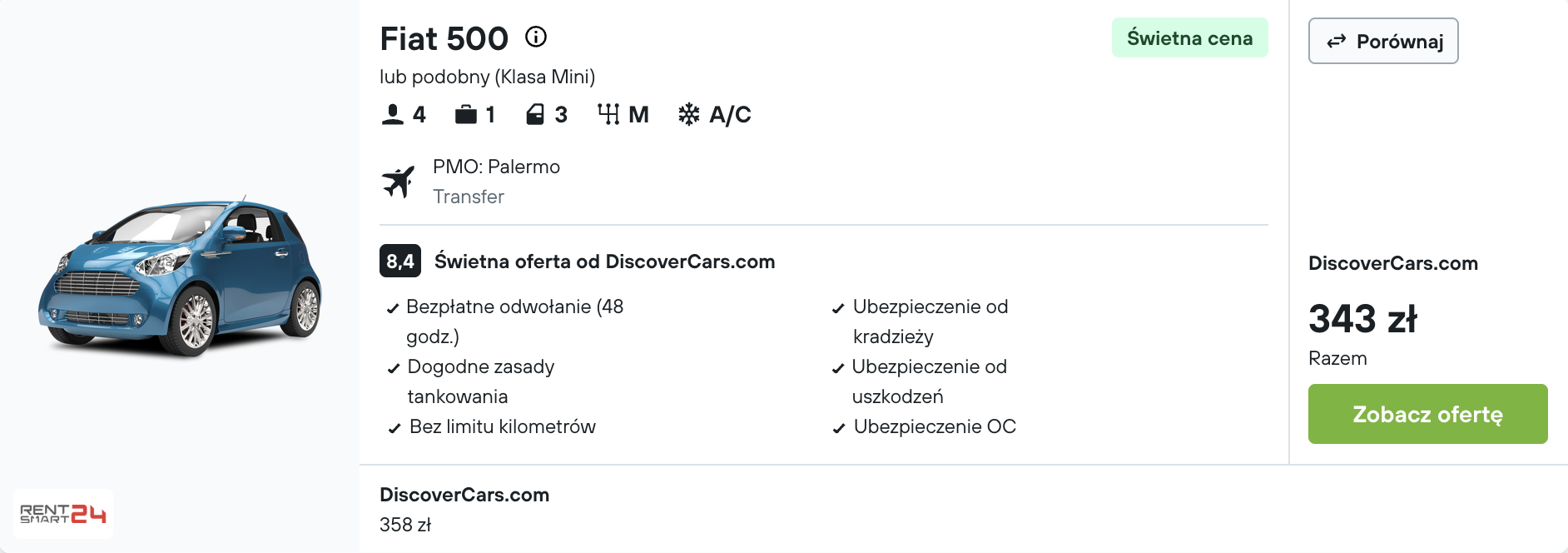 Partner Link kayak_pl_car_wl