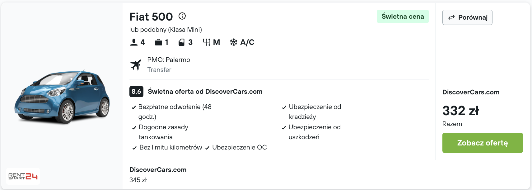 Partner Link kayak_pl_car_wl