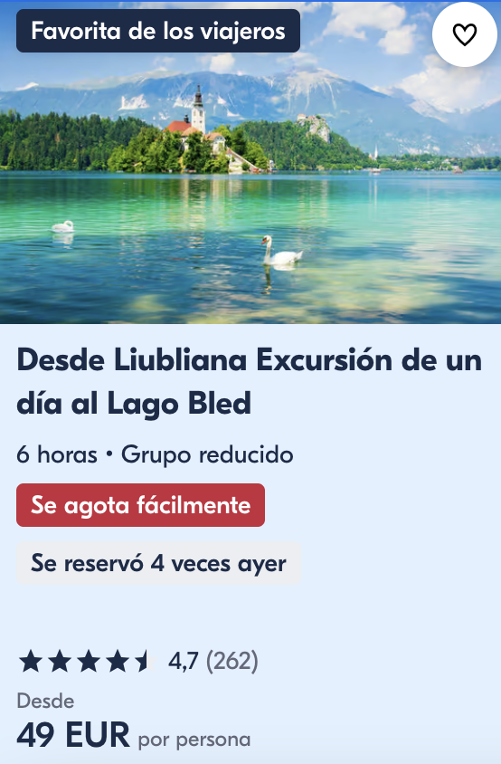 Reserva tu excursión