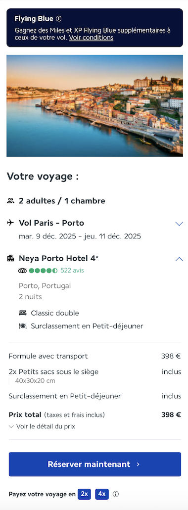 Partner Link lacollectionairfrance_fr_packages_direct