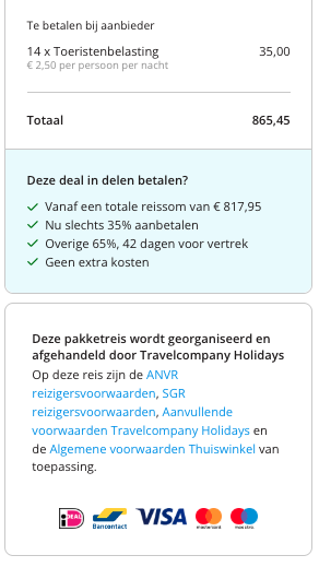 Partner Link traveldeal_nl_packages_affiliate
