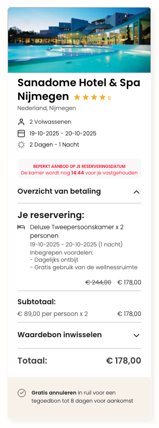 Partner Link travelcircus_nl_packages_direct