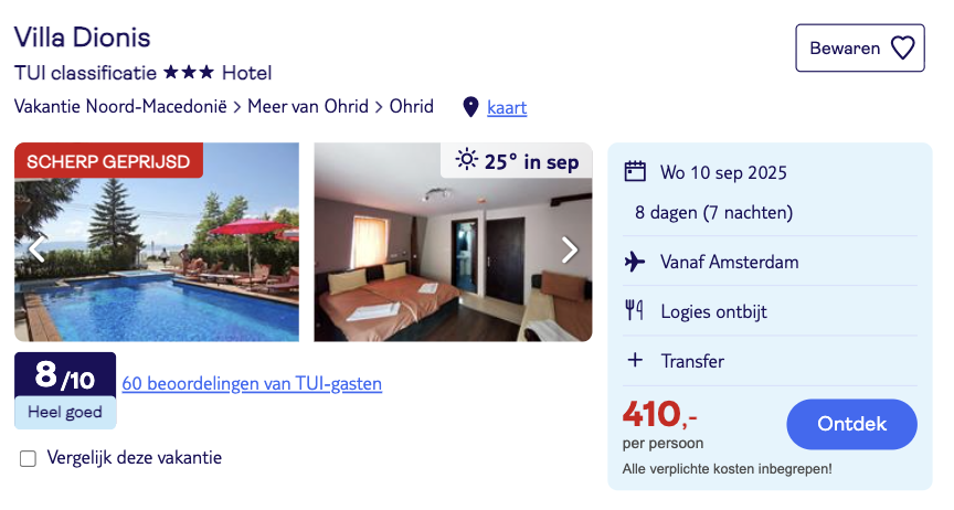 Partner Link tui_nl_packages_affiliate