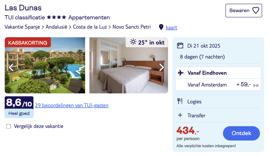 Partner Link tui_nl_packages_affiliate