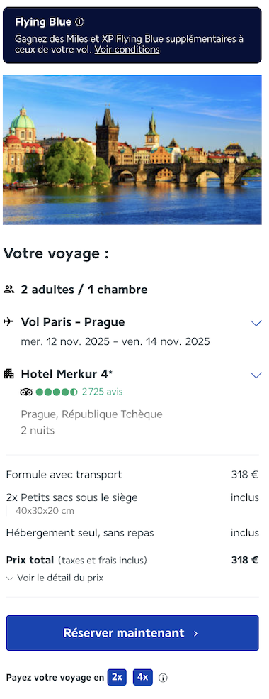 Partner Link lacollectionairfrance_fr_packages_direct