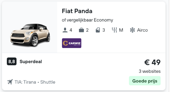 Partner Link kayak_nl_car_wl