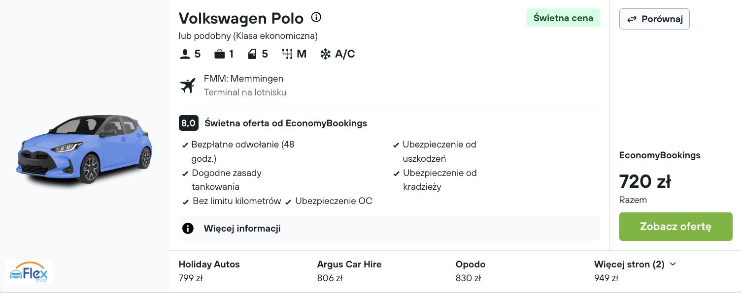 Partner Link kayak_pl_car_wl