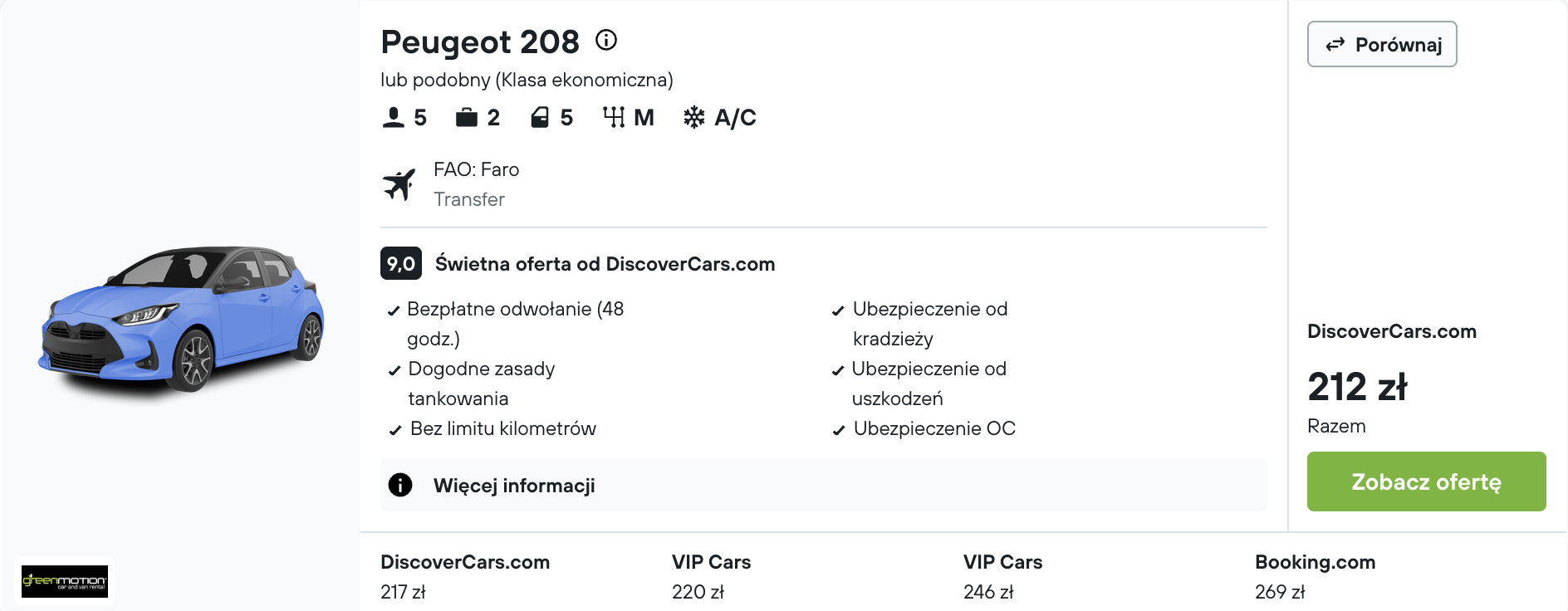 Partner Link kayak_pl_car_wl