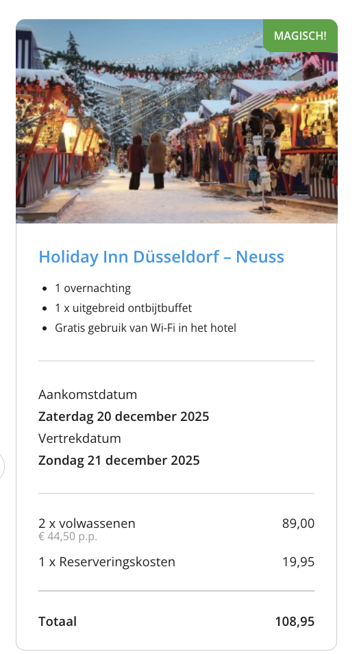 Partner Link traveldeal_nl_packages_affiliate