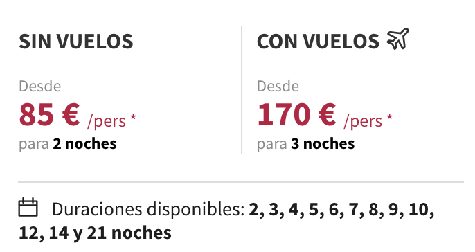 Ver todas las fechas