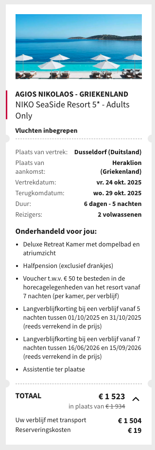 Partner Link voyageprive_nl_packages_direct