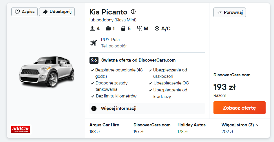 Partner Link kayak_pl_car_wl