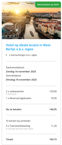 Partner Link traveldeal_nl_packages_affiliate