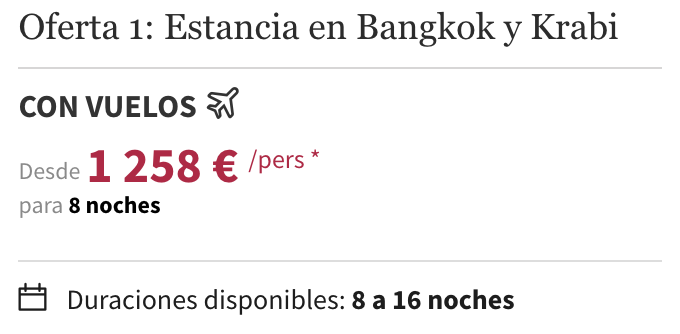 Partner Link voyageprive_es_packages_direct