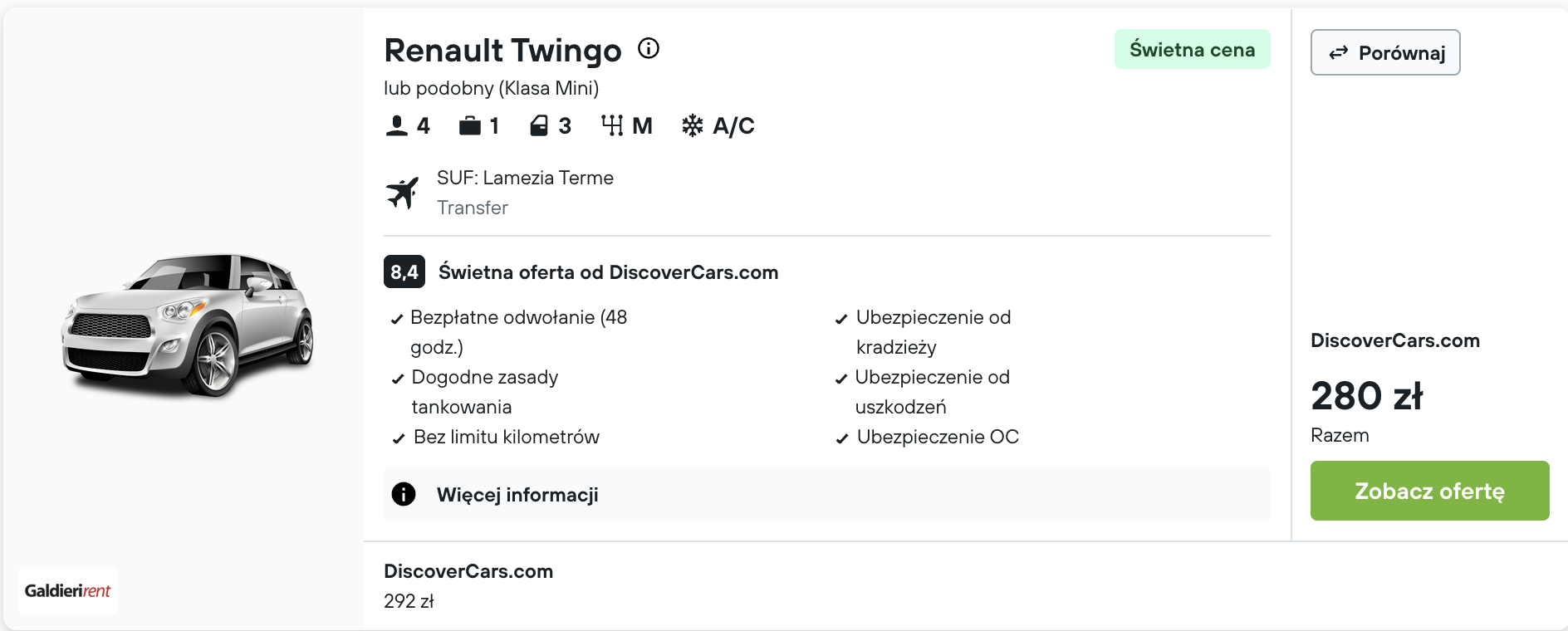 Partner Link kayak_pl_car_wl