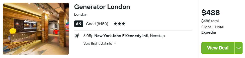 Partner Link kayak_us_packages_wl