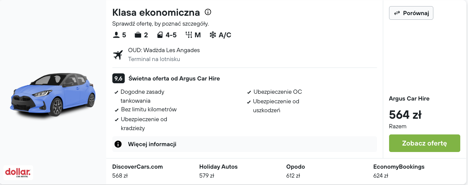 Partner Link kayak_pl_car_wl