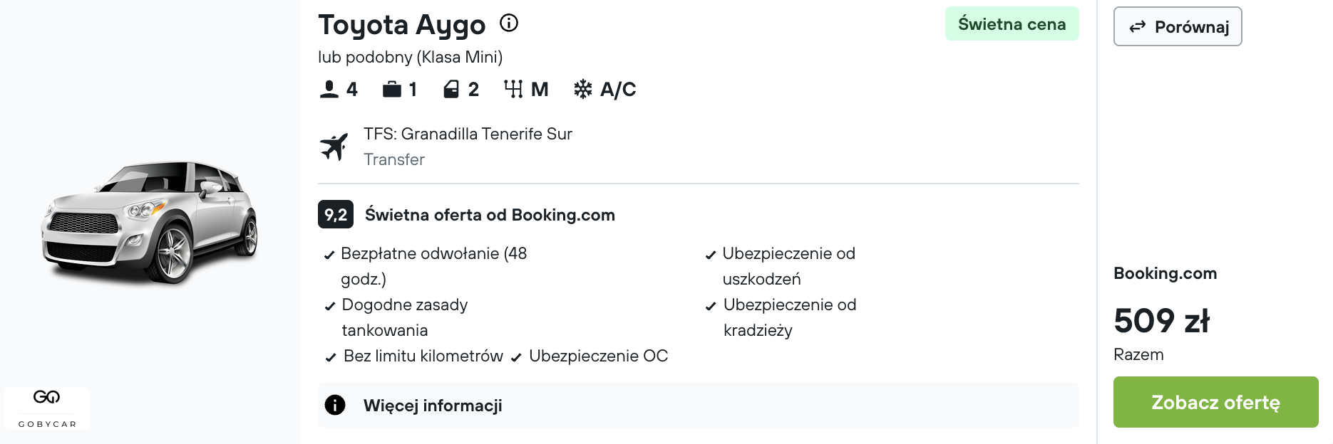 Partner Link kayak_pl_car_wl