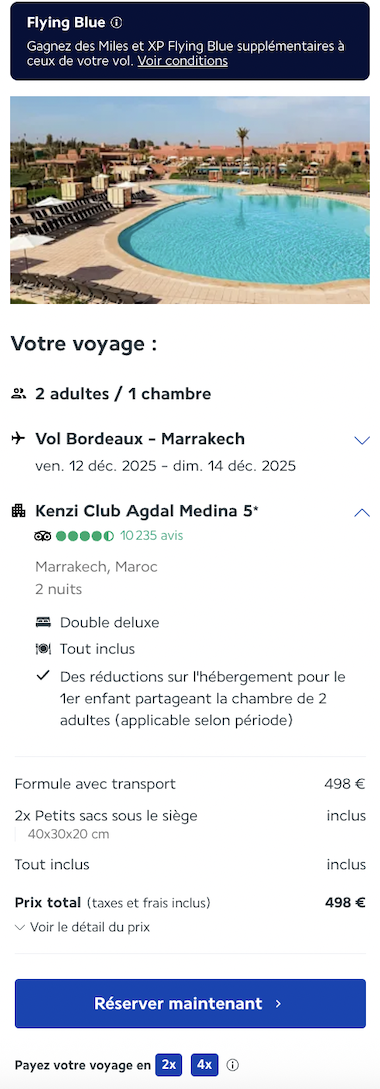 Partner Link lacollectionairfrance_fr_packages_direct