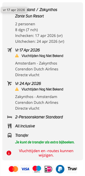 Partner Link corendon_nl_packages_direct