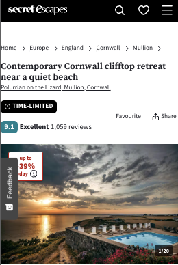 Partner Link secretescapes_uk_packages_direct