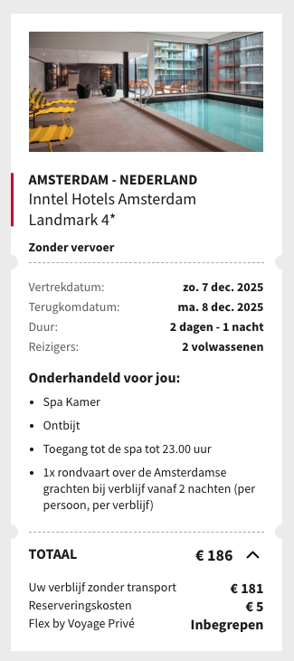 Partner Link voyageprive_nl_packages_direct