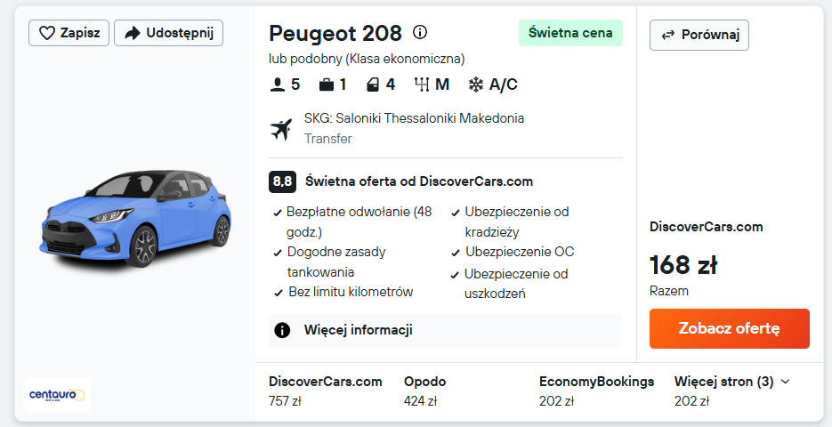 Partner Link kayak_pl_car_wl