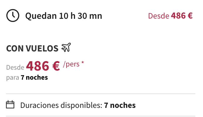 Partner Link voyageprive_es_packages_direct