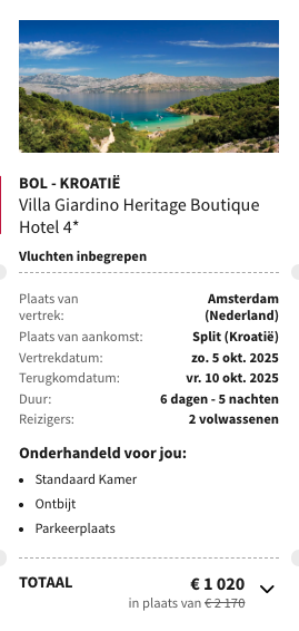 Partner Link voyageprive_nl_packages_direct