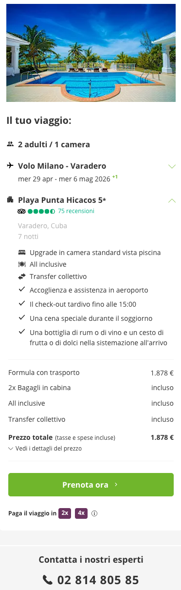 Partner Link perfectstay_it_packages_wl