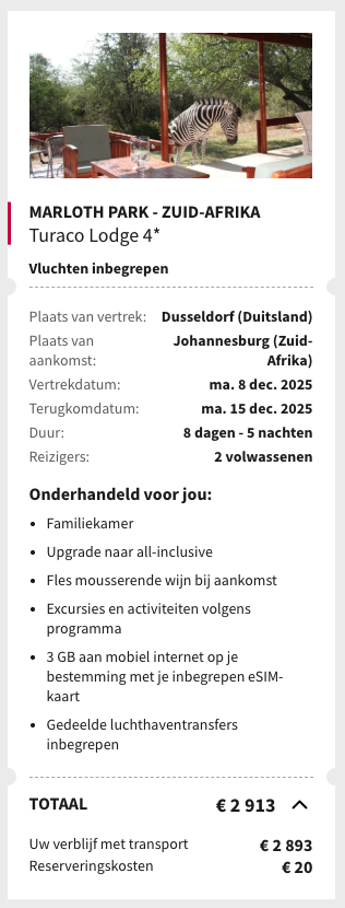 Partner Link voyageprive_nl_packages_direct