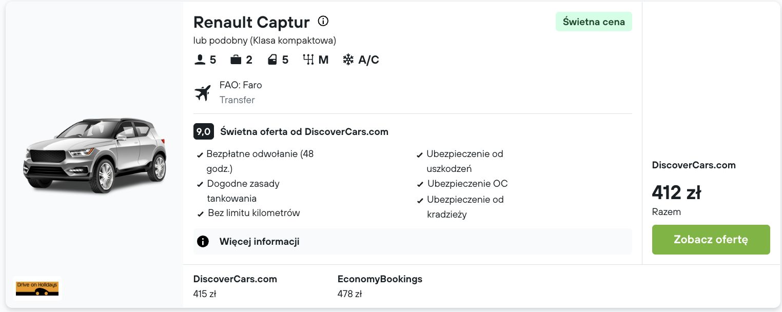 Partner Link kayak_pl_car_wl