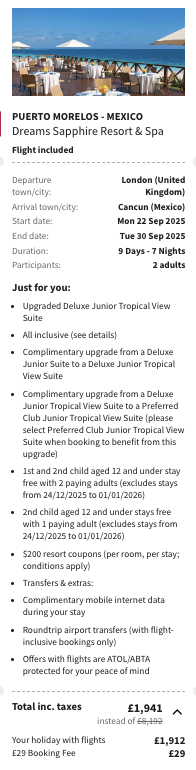 Partner Link voyageprive_uk_packages_direct