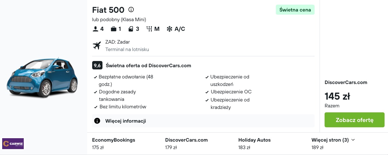 Partner Link kayak_pl_car_wl