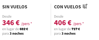Partner Link voyageprive_es_packages_direct