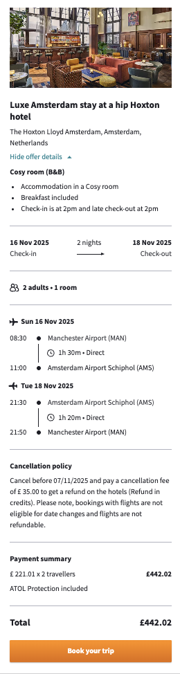 Partner Link secretescapes_uk_packages_direct