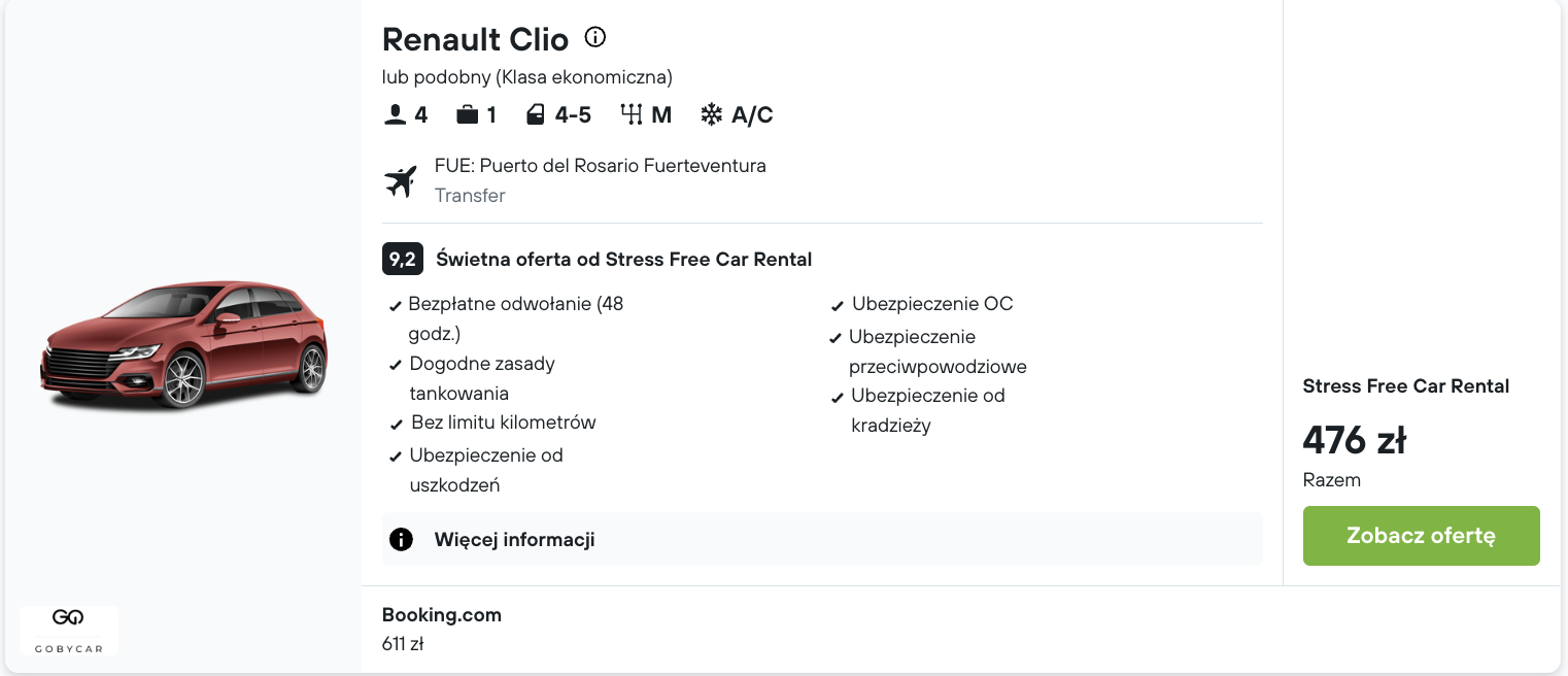 Partner Link kayak_pl_car_wl