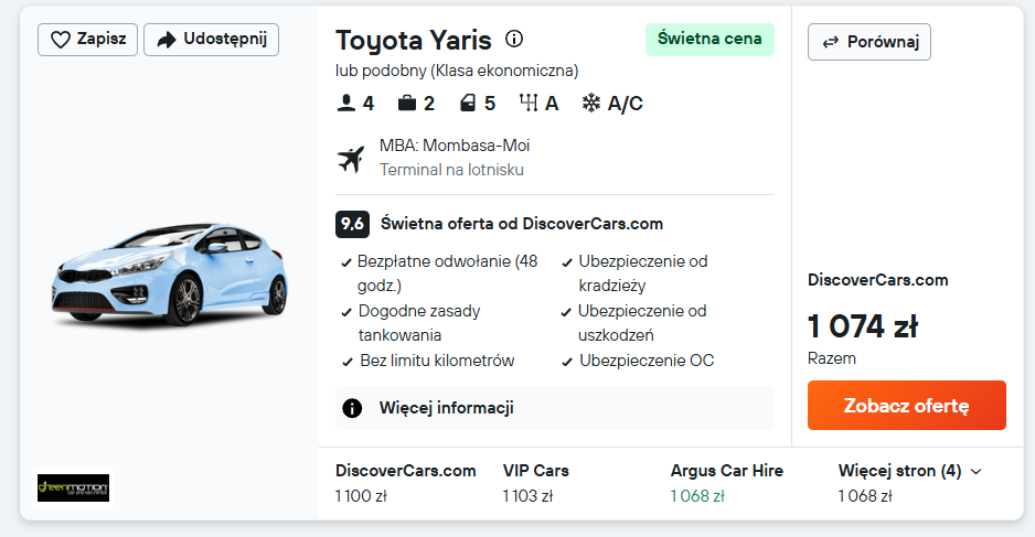 Partner Link kayak_pl_car_wl
