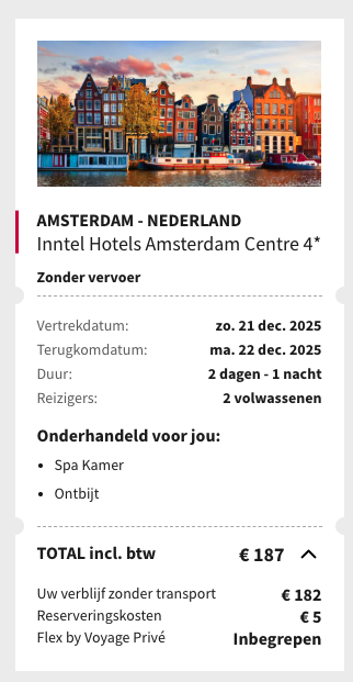 Partner Link voyageprive_nl_packages_direct