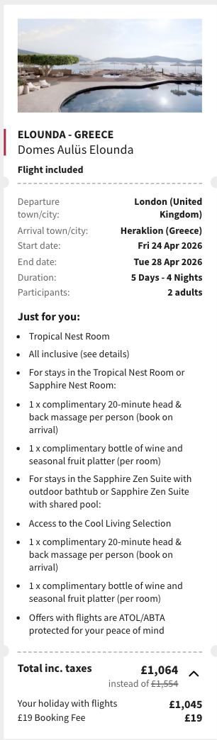 Partner Link voyageprive_uk_packages_direct