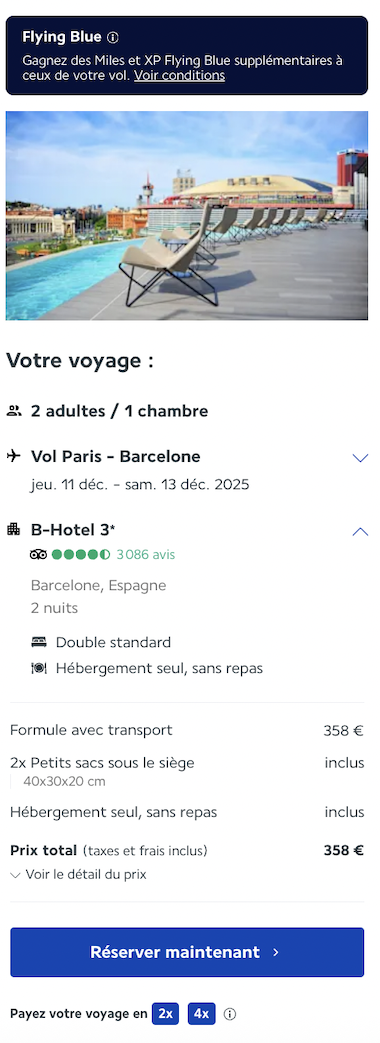 Partner Link lacollectionairfrance_fr_packages_direct