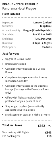 Partner Link voyageprive_uk_packages_direct