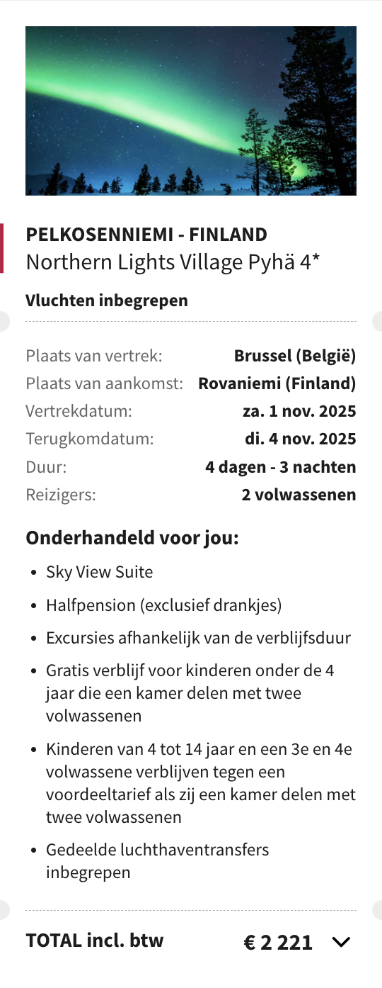 Partner Link voyageprive_nl_packages_direct