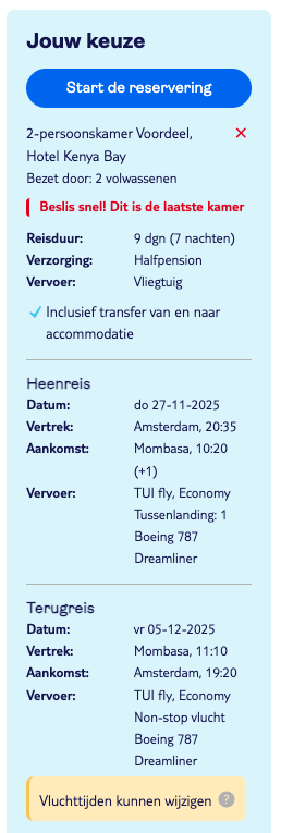Partner Link tui_nl_packages_affiliate