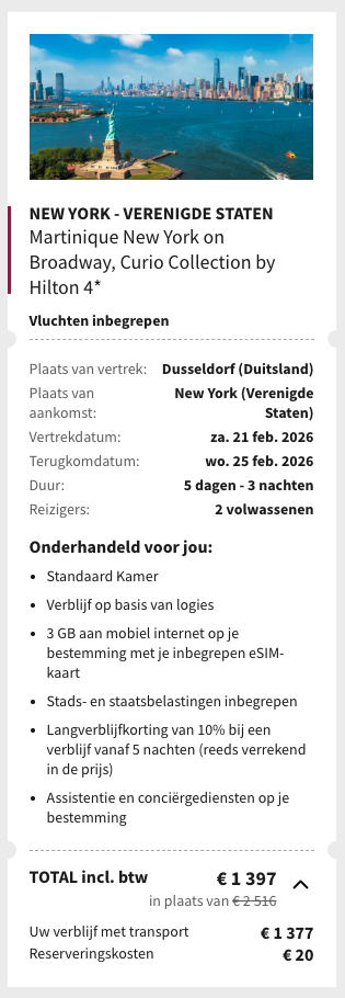 Partner Link voyageprive_nl_packages_direct