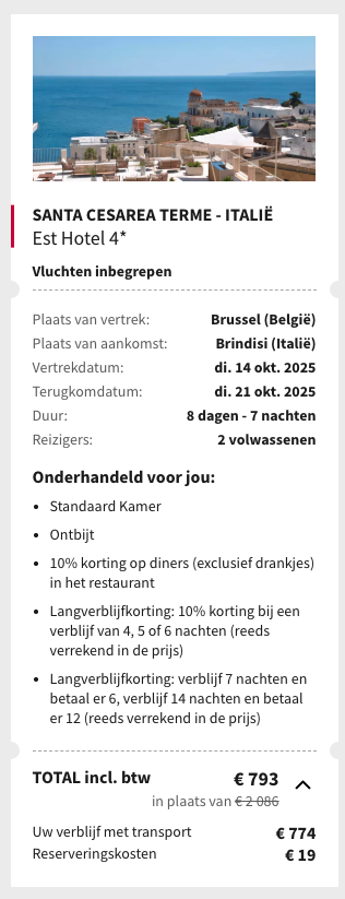 Partner Link voyageprive_nl_packages_direct