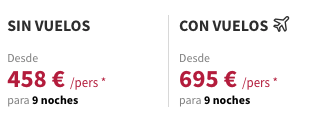 Partner Link voyageprive_es_packages_direct